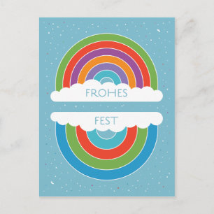 Frohes Fest Postkarte