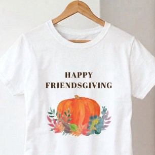 Frohes Friendsgiving-Kürbis T-Shirt