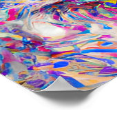 Frohes Frohes Frohes altes englisches Sheepdog-Pos Poster (Ecke)