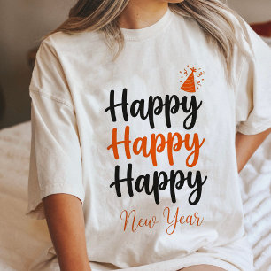 Frohes Frohes Frohes Neues Jahr Gruß Tri-Blend Shirt