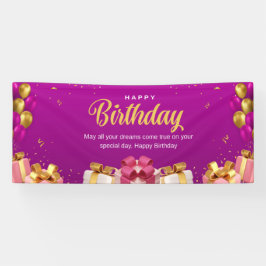 Frohes Geburtstagsfest Banner