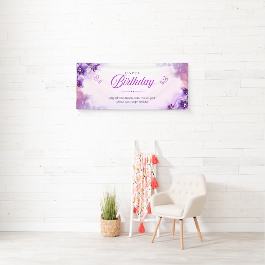 Frohes Geburtstagsfest Banner (Insitu)