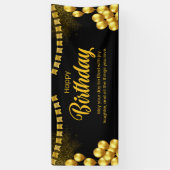 Frohes Geburtstagsfest Banner (Vertikal)