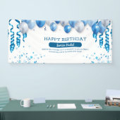 Frohes Geburtstagsfest Banner (Messe)