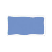 Frohes Gesicht drucken Sie Ihre eigenen Einladungs Adressaufkleber (Vorne)