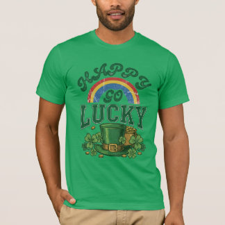 Frohes Go Lucky St. Patrick's Day T-Shirt