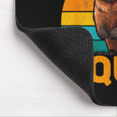 Frohes Ground-Hog-Day-Feiertag Lustiger Groundhog- Mousepad (Ecke)