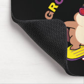 Frohes Groundhog Day Lustiges Groundhog Day Skateb Mousepad (Ecke)