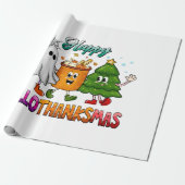 Frohes Hallodankfest Geschenkpapier (Ungerollt)