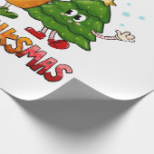 Frohes Hallodankfest Geschenkpapier (Ecke)