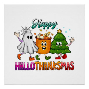 Frohes Hallodankfest Poster