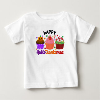 frohes Hallothanksgiving Baby T-shirt