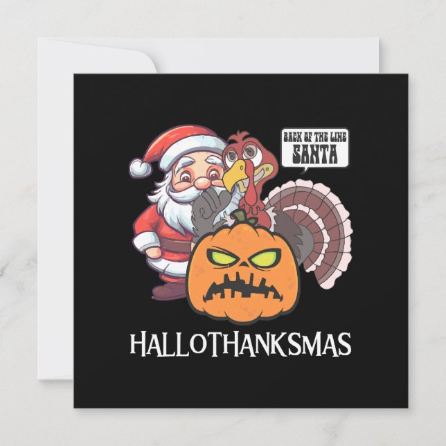 Frohes Hallothanksmas (Vorderseite)