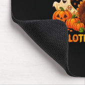Frohes Hallothanksmas Halloween Thanksmas Feiertag Mousepad (Ecke)