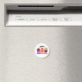 frohes Hallothanksmas Magnet (In Situ (Geschirrspüler))