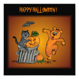 Frohes Halloween! 5 Fotodruck