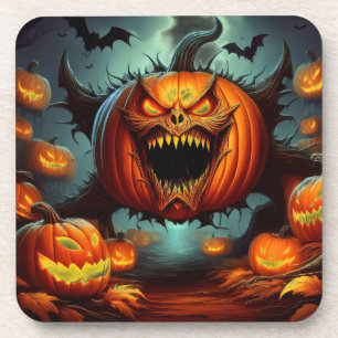 Frohes Halloween alle Getränkeuntersetzer