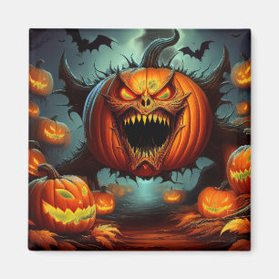 Frohes Halloween alle zusammen Magnet
