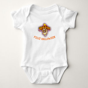 Frohes Halloween Baby Strampler