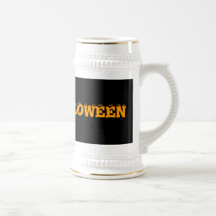 FROHES HALLOWEEN BIERGLAS