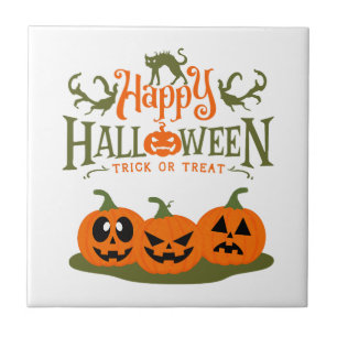 Frohes Halloween - Cooles Halloween Fliese