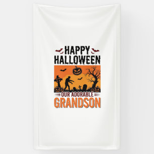 Frohes Halloween Enkel Vintage Grusel-Shirt Desi Banner