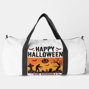 Frohes Halloween Enkel Vintage Grusel-Shirt Desi Duffle Bag