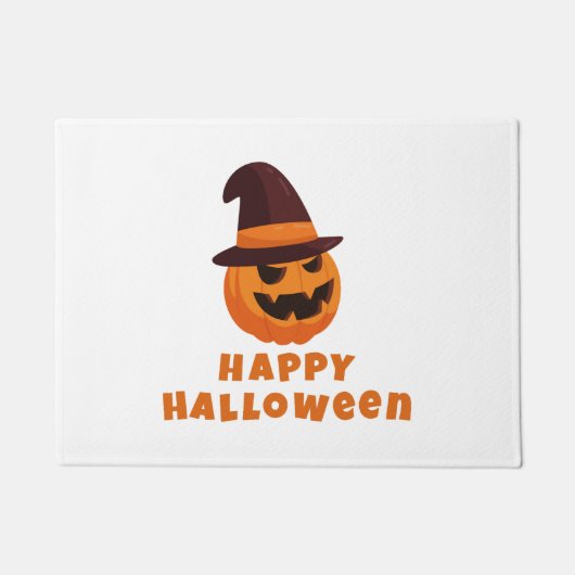 frohes Halloween Fußmatte (Vorderseite)