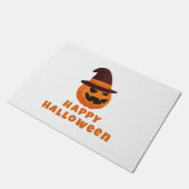 frohes Halloween Fußmatte (Schrägansicht)