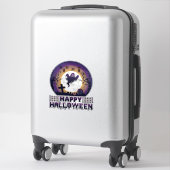 Frohes Halloween Geist Fledermäuse Spinnen_1 Aufkleber (Koffer)