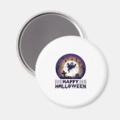 Frohes Halloween Geist Fledermäuse Spinnen_1 Magnet (Vorderseite/Rückseite)