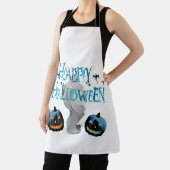 Frohes Halloween-Gespenst -Halloween-Kostüm Kürbis Schürze (InSitu)