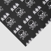 Frohes Halloween-Gewebpapier, Skull Seidenpapier (Ausschnitt)