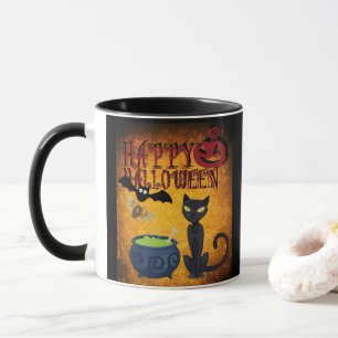 Frohes Halloween Gruseliger Becher Tasse
