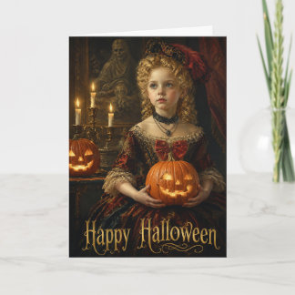Frohes Halloween-Grußkarten Ankündigung
