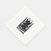 Frohes Halloween Halloween Frohes Halloween Serviette (Ecke)