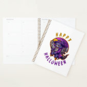 Frohes Halloween Halloween Hexe Katze Planer (Anzeige)