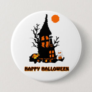 Frohes Halloween Knopf Button