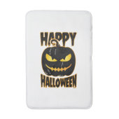 Frohes Halloween Kürbis Badematte (Vorderseite Vertikal)