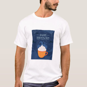 Frohes Halloween Kürbis-Gewürz-Kaffeetasse Spuky  T-Shirt