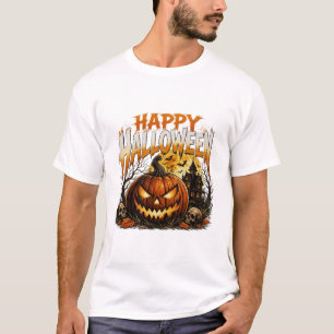 frohes Halloween-Kürbis-Grusel-Shirt T-Shirt