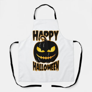 Frohes Halloween Kürbis Schürze