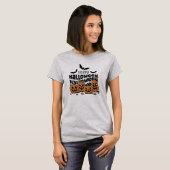 Frohes Halloween Kürbis-Team T-Shirt (Vorne ganz)