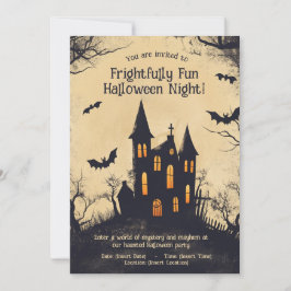 Frohes Halloween-Party Einladung