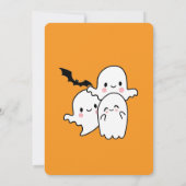 Frohes Halloween-Party Einladung (Rückseite)