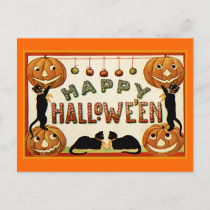 Frohes Halloween Postkarte