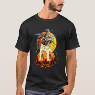 Frohes Halloween Pug Hunde Halloween T-Shirt