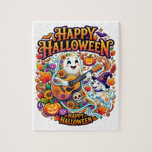 frohes Halloween Puzzle (Vertikal)
