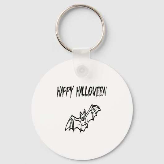 frohes halloween schlüsselanhänger (Vorderseite)