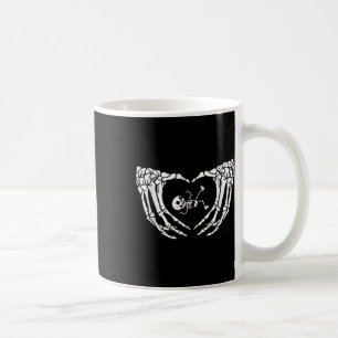 Frohes Halloween Schwangeres Baby Skelett Gruselig Kaffeetasse